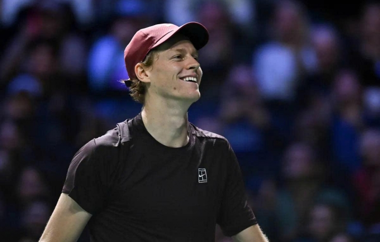 Jannik Sinner ghi nhận thành tích cực khủng