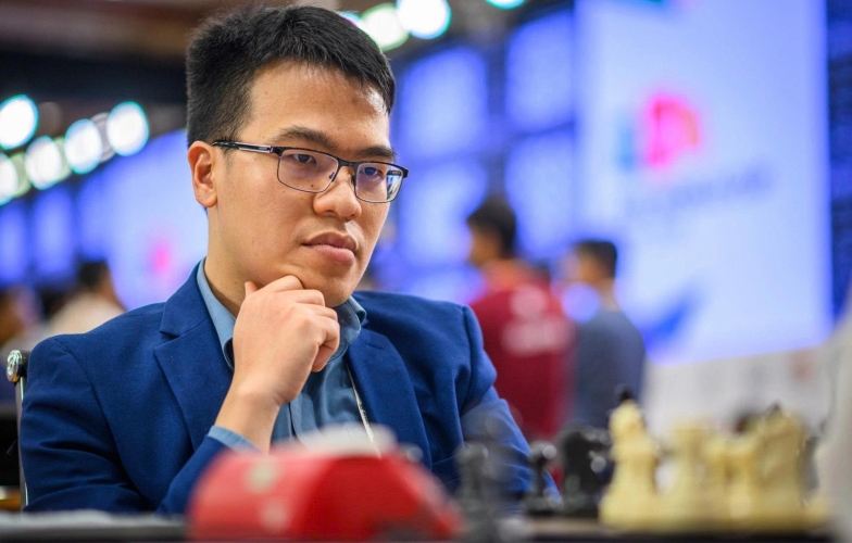 Lê Quang Liêm chưa có được chiến thắng tại vòng 4 World Cup cờ vua 2025