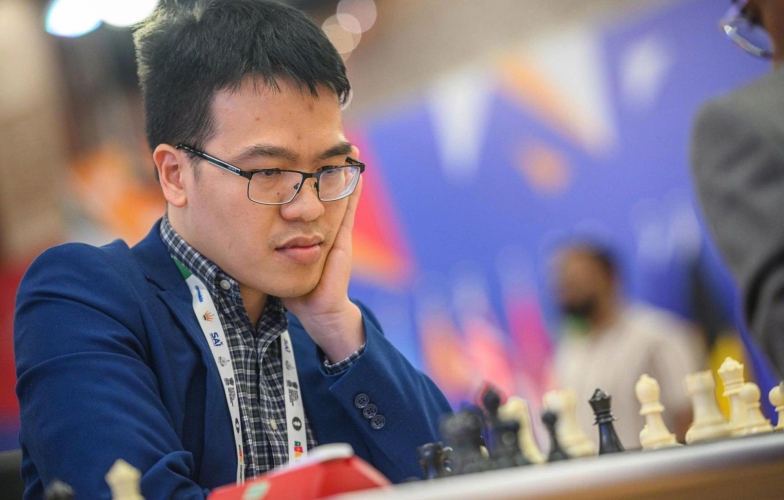 Lê Quang Liêm chia điểm với đối thủ tại vòng 5 World Cup cờ vua