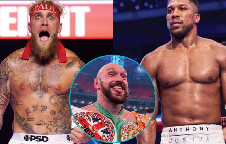Tyson Fury dự đoán trận Anthony Joshua và Jake Paul chỉ bằng 3 từ
