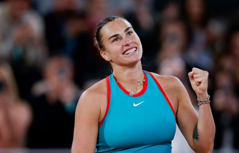 Sabalenka chấm dứt thế độc tôn kéo dài 3 năm của Swiatek tại Roland Garros