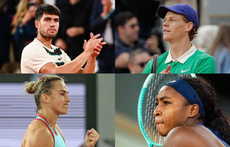 Xác định các tay vợt lọt chung kết Roland Garros 2025