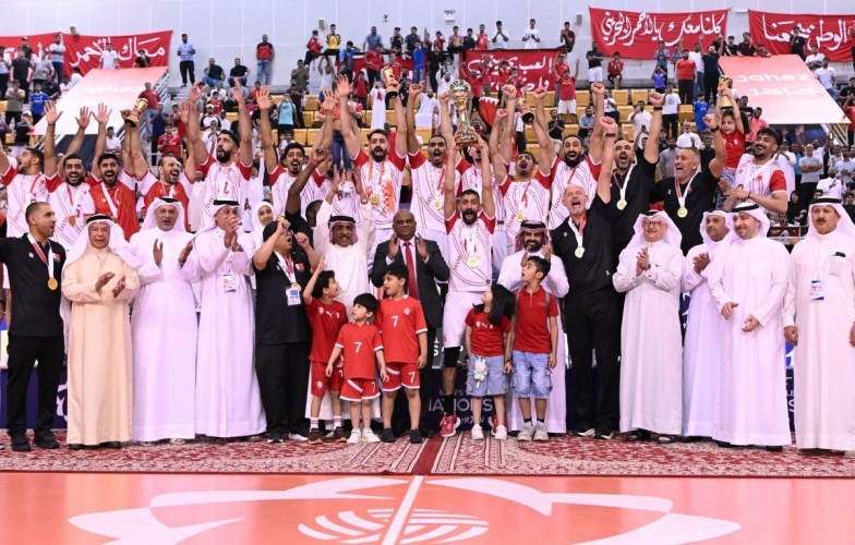 Bóng chuyền nam Bahrain lần đầu đăng quang AVC Nations Cup
