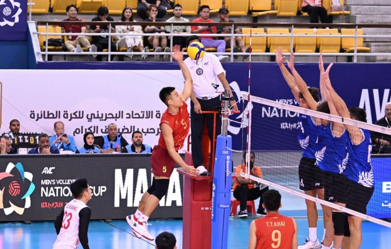 Trao giải cá nhân, BXH chung cuộc bóng chuyền nam AVC Nations Cup 2025