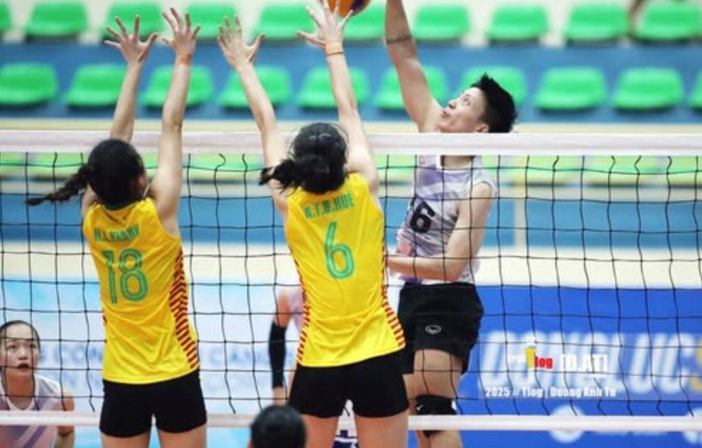 Sao trẻ số 1 bóng chuyền Việt Nam ghi 54 điểm ở giải U23 quốc gia 2025