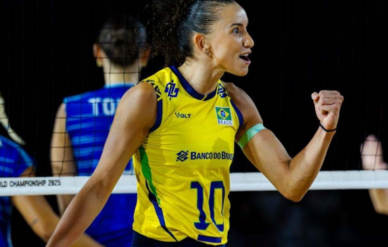 Bóng chuyền nữ Brazil thắng dễ trận ra quân giải VĐTG 2025