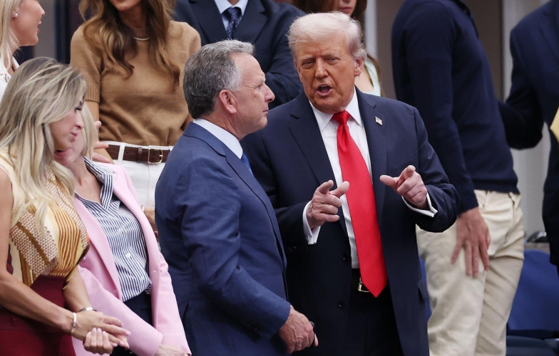 Tổng thống Mỹ cùng dàn sao 'khủng' dự khán chung kết US Open 2025