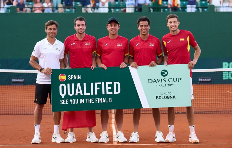 Xác định 8 đội tuyển dự Vòng chung kết Davis Cup 2025
