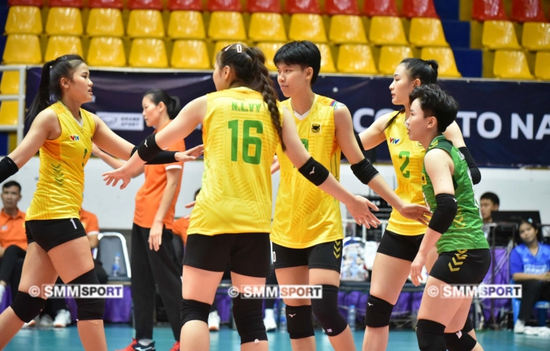 VTV Bình Điền Long An thua đậm 'ĐTQG Thái Lan' ở SEALECT Volleyball Cup 2025