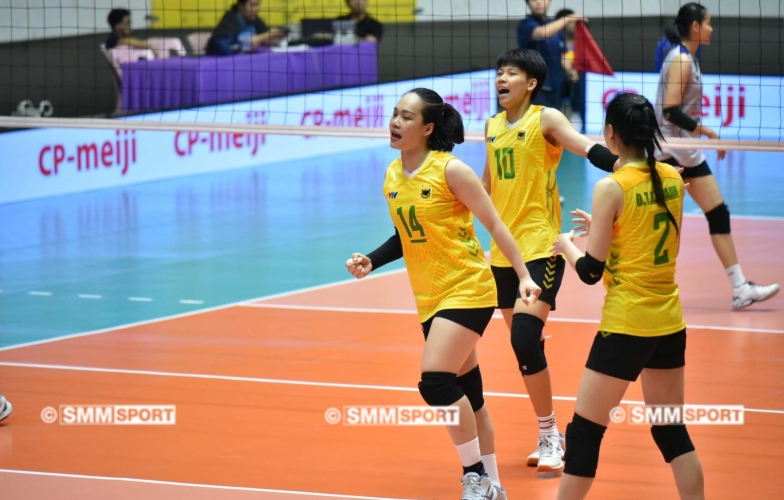 VTV Bình Điền Long An thắng đậm ở vòng phân hạng SEALECT Volleyball Cup 2025