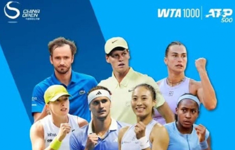 Lịch thi đấu tennis China Open 2025 mới nhất