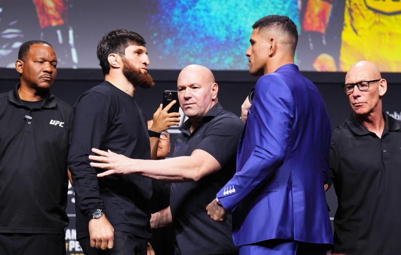 Alex Pereira nhận sự ủng hộ của đại kình địch trước thềm tái đấu Magomed Ankalaev