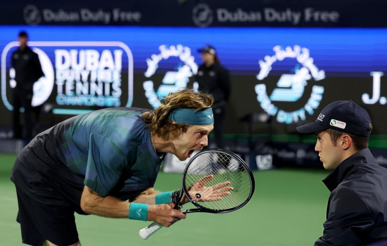 Andrey Rublev khép lại mùa giải 2025 trong nỗi thất vọng
