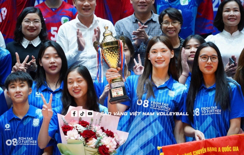 Trao giải cá nhân, BXH chung cuộc giải bóng chuyền hạng A toàn quốc 2025