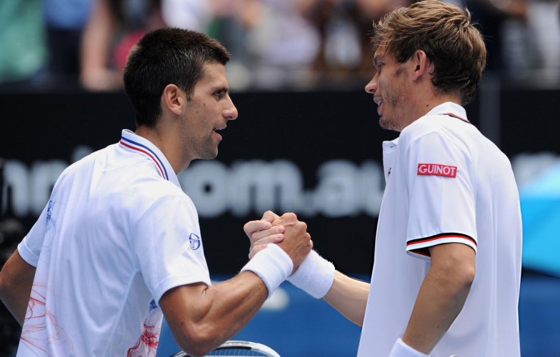 Djokovic có hành động ấm lòng với hai nhà vô địch Grand Slam