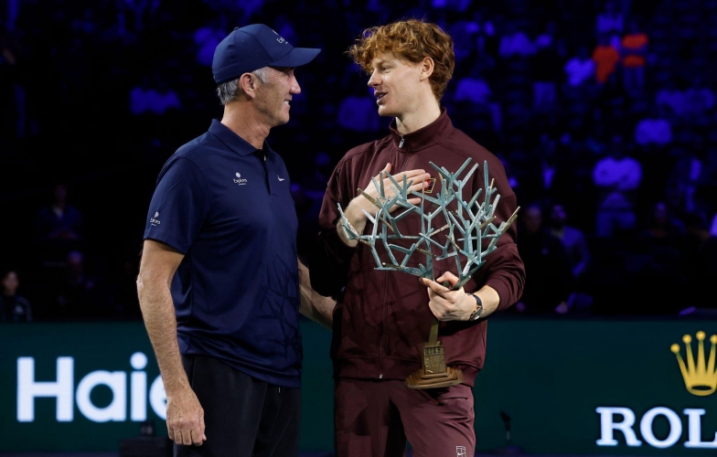 Sinner nhận tin cực vui từ cánh tay đắc lực