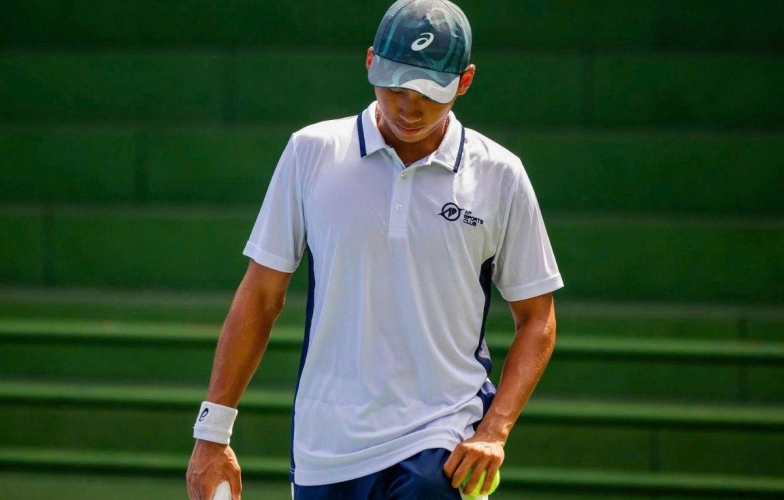 Vũ Hà Minh Đức dừng bước ở vòng 1/8 giải quần vợt nhà nghề Malaysia