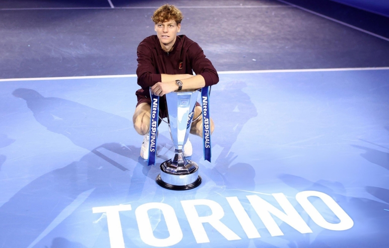 Kết quả tennis 17/11: Sinner năm thứ 2 liên tiếp vô địch ATP Finals