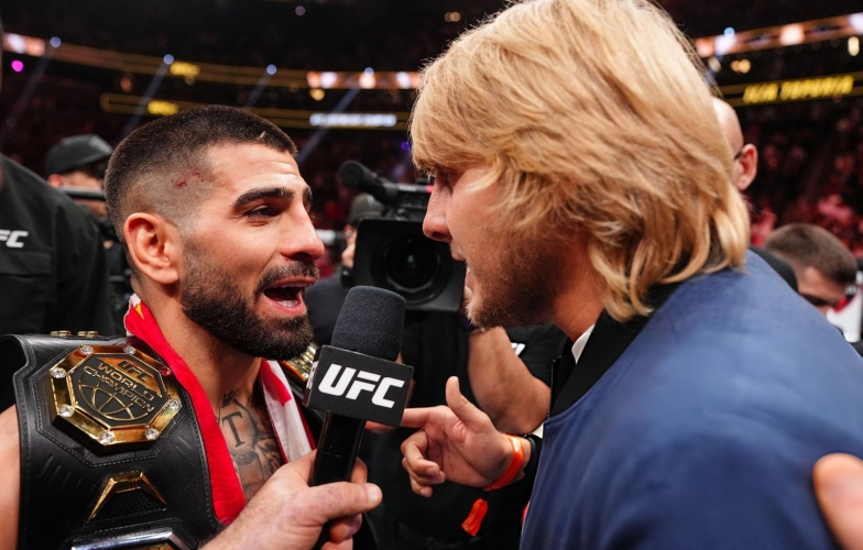 Ilia Topuria và Paddy Pimblett đấu 'võ mồm' ở UFC Qatar