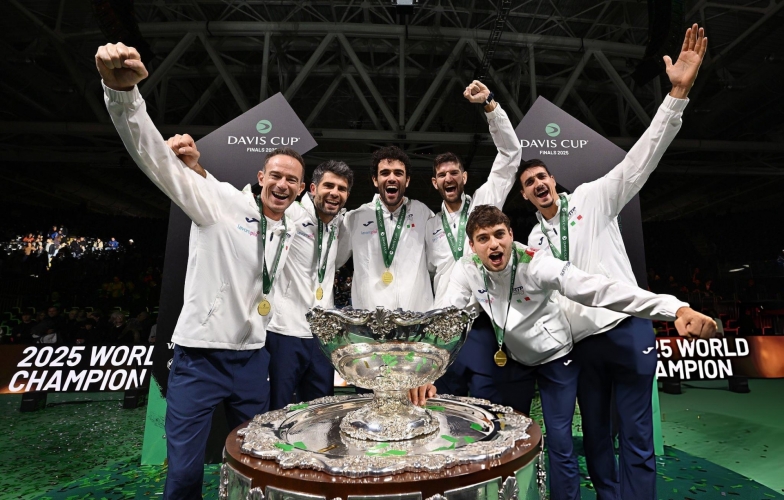 Ý năm thứ 3 liên tiếp vô địch Davis Cup