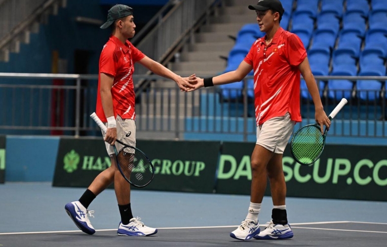 Cặp đôi nam top đầu tennis Việt Nam thua tiếc nuối ở M15 Phan Thiết