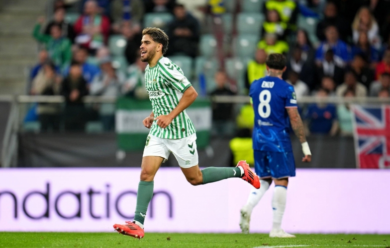 Trực tiếp Chelsea 1-1 Real Betis: Đôi công hấp dẫn