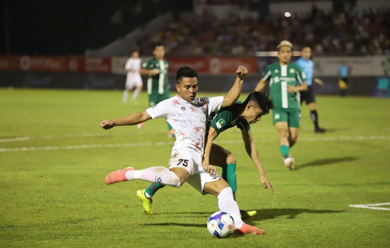 Trực tiếp Khánh Hòa 0-0 PVF CAND: Bế tắc