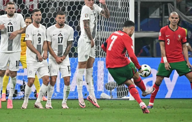 Ronaldo nhận cơn mưa chỉ trích vì 'knuckleball'