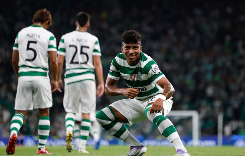 Sporting dễ dàng hạ gục đội bóng tí hon lần đầu dự Champions League