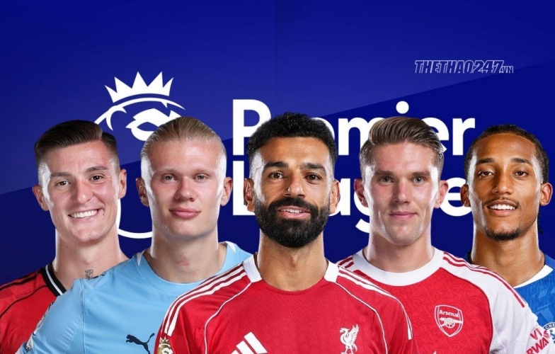 Bảng xếp hạng Ngoại hạng Anh 2025/26 vòng 11: Liverpool ngước nhìn MU