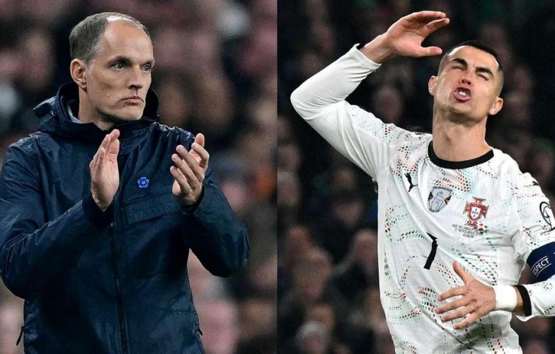 HLV Thomas Tuchel: 'Hy vọng ĐT Anh đừng bắt chước Ronaldo'