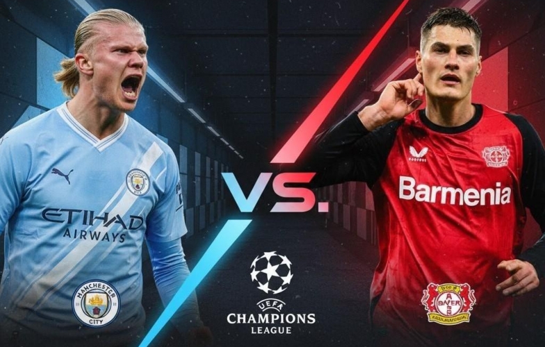 Trực tiếp Man City vs Leverkusen, 3h00 hôm nay 26/11