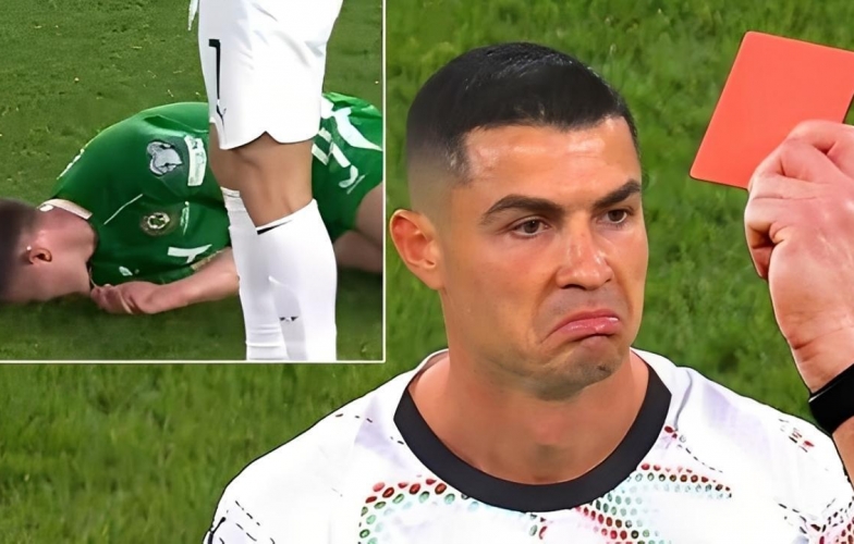 CHÍNH THỨC: FIFA ra án phạt đặc biệt cho Ronaldo vì tấm thẻ đỏ