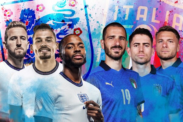 Italia vs Anh: Trận chung kết trong mơ của bóng đá Châu Âu