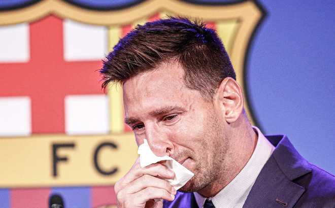 Lời chia tay đầy cay đắng của Lionel Messi