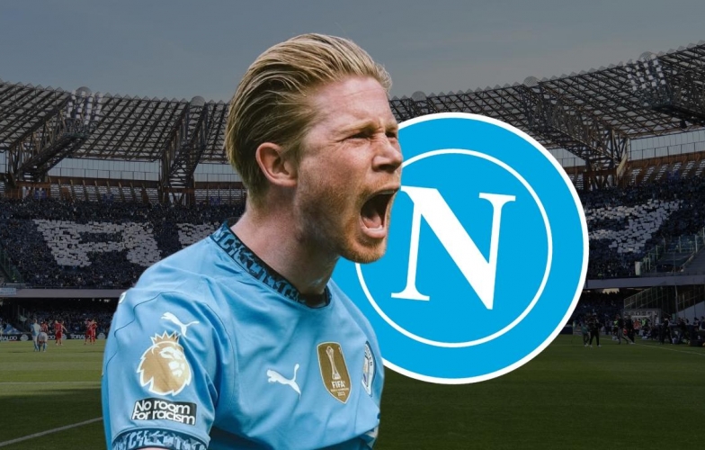 Đến Napolo, Kevin De Bruyne nhận chỉ tiêu đầu tiên