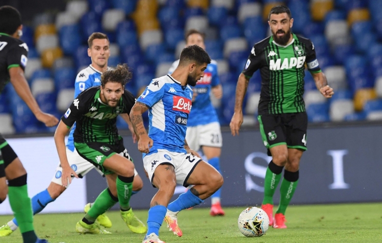 Nhận định Sassuolo vs Napoli: Tân binh thử sức nhà vô địch