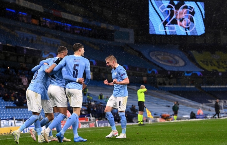 Man City làm nên kỳ tích ở Champions League