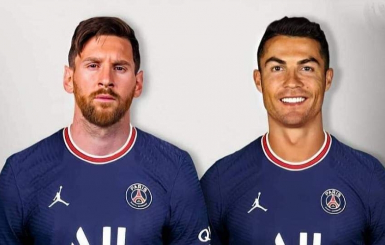 Hoàng thân Qatar hé lộ hình ảnh Ronaldo trong màu áo PSG
