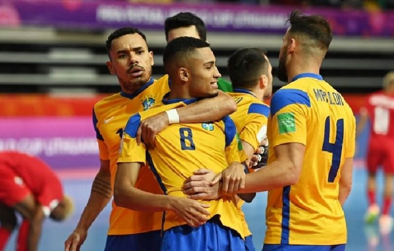 Lịch thi đấu vòng Tứ kết FIFA Futsal World Cup 2021