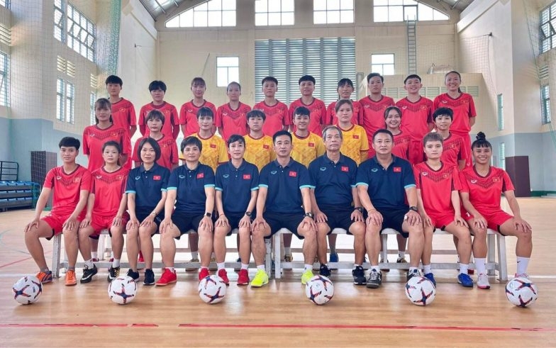 Tuyển nữ Futsal Việt Nam triệu tập 22 cầu thủ chuẩn bị SEA Games 31