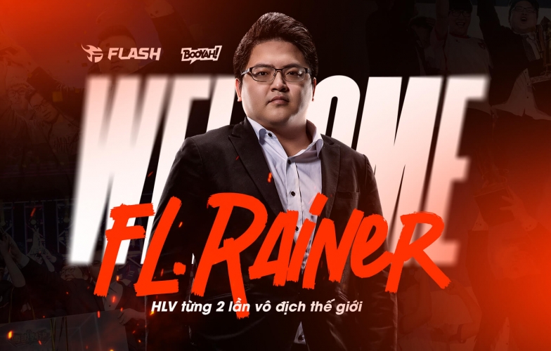 Team Flash Liên Quân chiêu mộ thành công HLV người Đài Loan Rainer