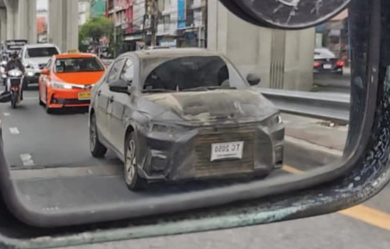 Toyota Vios 2023 lộ diện chạy thử, vẻ ngoài 'lột xác' hoàn toàn