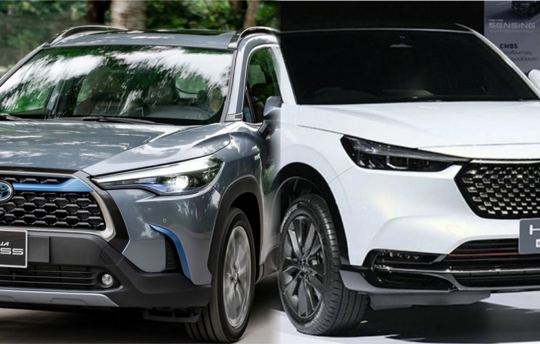 Với mức lăn bánh 1 tỷ đồng, Toyota Corolla Cross hay Honda HR-V 2022?