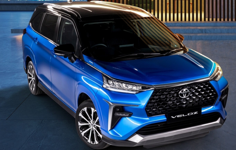 Toyota Veloz 2022 lộ diện phiên bản 2 màu như Range Rover, trước thềm ra mắt