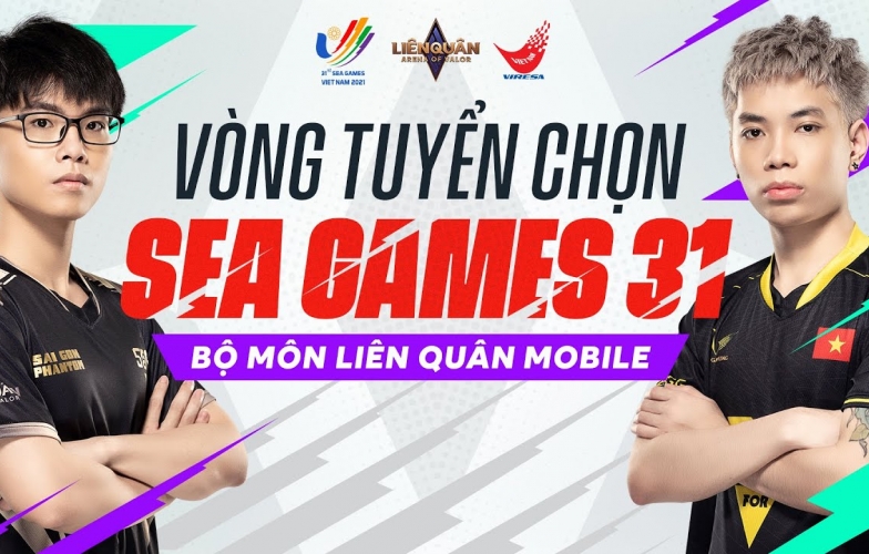 Đã xác định 4 đội tham dự vòng tuyển chọn SEA Games 31 Liên Quân Mobile