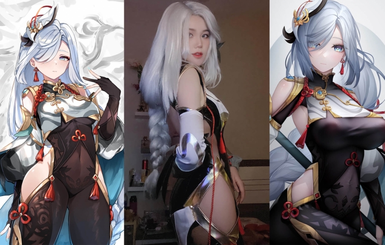 Nữ game thủ Việt gây ấn tượng khi cosplay Shenhe trong Genshin Impact