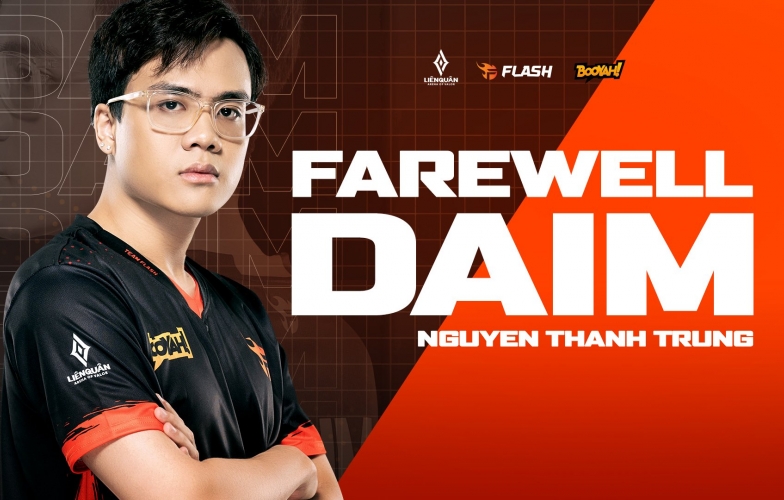 Xạ thủ Daim rời Team Flash Liên Quân Mobile