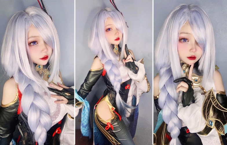 Nữ game thủ Việt cosplay Shenhe trong Genshin Impact khiến fan không thể rời mắt