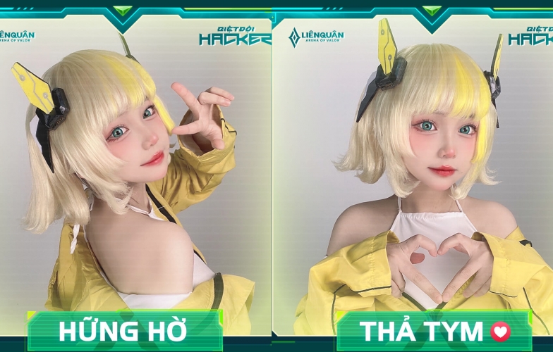 Liên Quân Mobile tung bộ ảnh cosplay Ishar hacker gián điệp cực kỳ dễ thương
